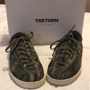 Tretorn Camo Suede
